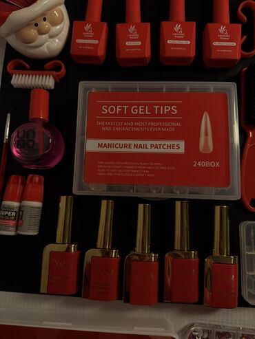 Manikür və pedikür məhsulları: Dırnaq üçün gel lak, Yeni, Ödənişli çatdırılma, Rayonlara çatdırılma — 14