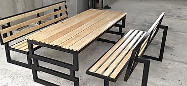 delloro mebel stol stul: Mətbəx üçün, Yeni, Açılmayan, Dördbucaq masa, 2 stul — 3