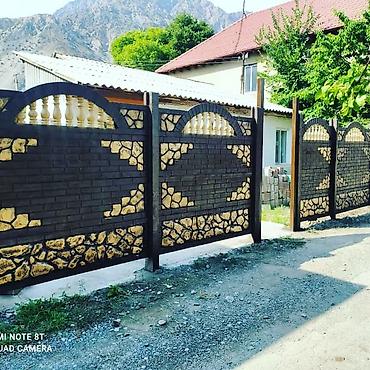 Бетонные еврозаборы: Бетонный еврозабор, Другой бренд, Декоративный, Новый, Оптом,Безналичный расчет — 12