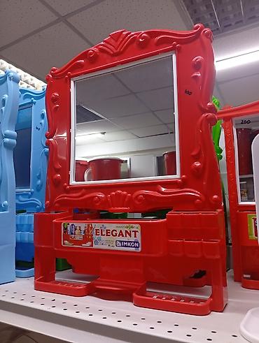 таулетный столик: Настольный туалетный органайзер с зеркалом IMKON “ELEGANT” - Яркий — 3