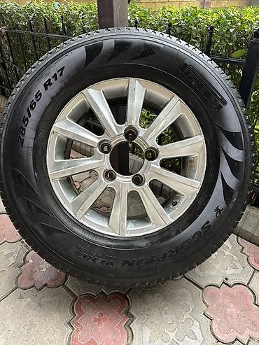 285 2f70 2f17: Колеса в сборе 285 / 65 / R 17, Всесезонная, Б/у, 1 шт, Внедорожные (АТ/МТ), Литые, отверстий - 5 — 1
