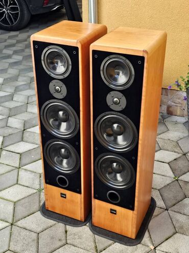 Zvučnici i stereo sistemi: Canton Ergo SC-L – podnostojeće Hi‑Fi zvučne kutije - Tip: 3‑tronski — 7