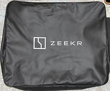 Полики: Плоские Ворсовые Полики Для салона Zeekr, цвет - Черный, Новый, Бесплатная доставка — 2