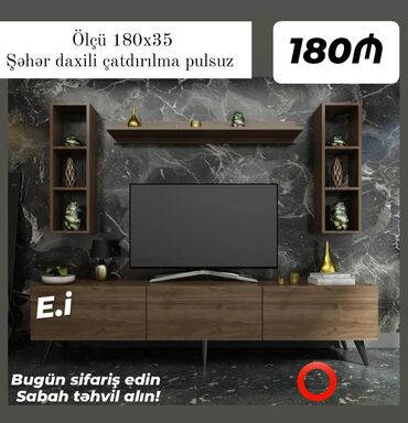 Кухонные гарнитуры: *TV stend / TV altlığı 180AZN💥* ✔️Rəng seçimi var ✔️ *Şəhər daxili