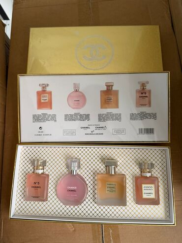 Ətriyyat: Victoria’s Secret Bombshell və Chanel mini ətir dəstləri.kompanya — 4