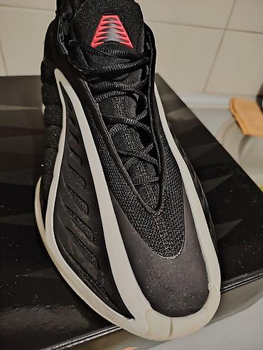 nike comand: Adidas Anthony Edvards muške košarkaške patike – crno/belo izdanje — 1