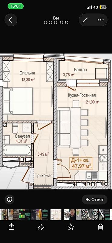 квартиры в росрочку: 🏢 ПРОДАЁТСЯ КВАРТИРА ПО ИПОТЕКЕ 📍 Район Кудайбергена (Месароша) 🔹 — 1