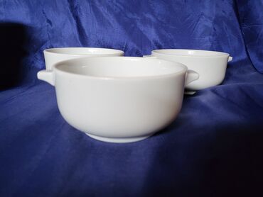 Kuhinjski setovi: Cinije nove,vintaz za supe,corbe,poslastice. polaris. Porcelanske — 8