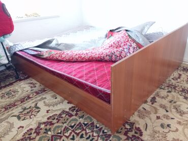 садовая мебель из искусственного ротанга: Спальный гарнитур, Б/у, Кыргызстан, ДСП, цвет - Коричневый
