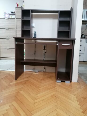 namestaj novi pazar cene: Desks, Rectangle, Plywood, Used