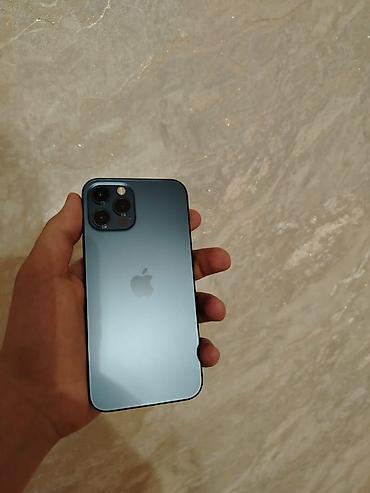 baku electronics ütü: IPhone 12 Pro, 128 GB, Pacific Blue, Face ID, Simsiz şarj — 4