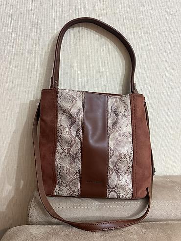 david jones: Qadın çanta dəsti – 4 fərqli model 1) Tünd albalı rəngli crossbody: - — 5