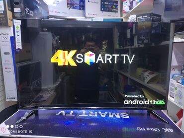 Телевизоры: Телик Телевизоры Samsung Android 13 с голосовым управлением, 55 — 10