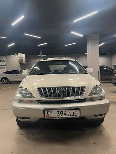салон машины: Lexus RX: 2001 г., Автомат, Бензин, Кроссовер — 4