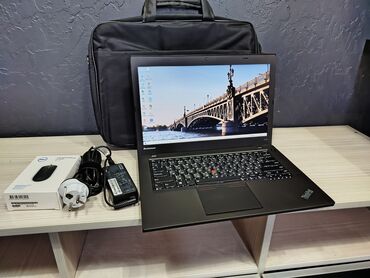 сумки для ноутбука: Ноутбук, Lenovo, 8 ГБ ОЗУ, Intel Core i5, 14 ", Для работы, учебы, память SSD
