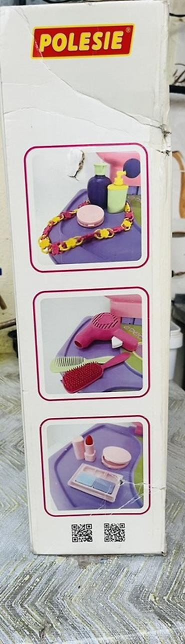 07 oyuncaq: Polesie Vanity Mini-Set – uşaq üçün vizaj və gözəllik masası dəsti - — 4