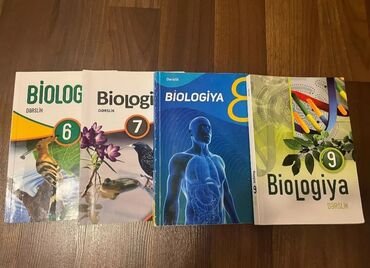 biologiya 6 derslik: Biologiya 6,7 (8 ve 9 satildi) sinif derslikleri. Kitab temizdir