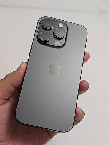 apple iphone: IPhone 16 Pro, Б/у, 256 ГБ, Black Titanium, Чехол, 87 % — 2