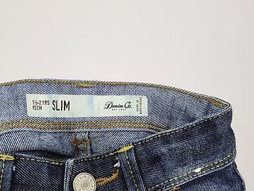 r ping jeans: Spodnie jeansowe, DenimCo, 1.5-2 lat, 92, stan - Bardzo dobry — 4