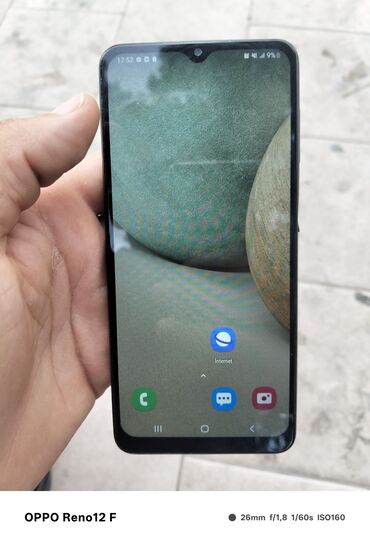 Samsung Galaxy A12, 128 GB, rəng - Qara, Barmaq izi