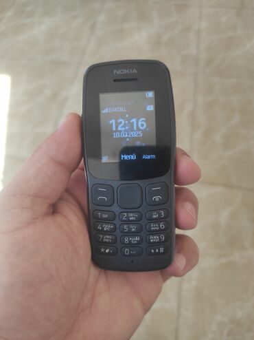 telfon aliram: Nokia 106, rəng - Qara