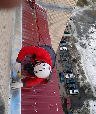 Кровля крыши: Ремонт балконов, кровли и труб Предлагаются кровельные и высотные — 8