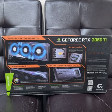 системы охлаждения 110 мм: Видеокарта, Новый, Gigabyte, GeForce RTX, 8 ГБ, Для ПК