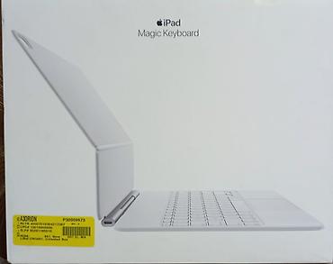 ipad 10 nəsil: Apple iPad Air 13 m2 m3 m4 Magic Keyboard – ağ rəng Apple şirkətinin — 2