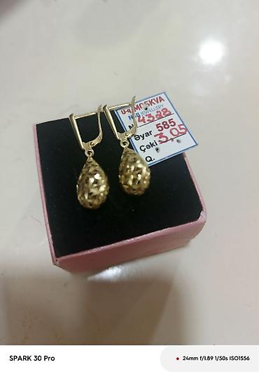 ikinci əl şubalar: Sırğa, Chopard, Sarı qızıl, 585 Əyar, 3 g, Pulsuz çatdırılma — 5