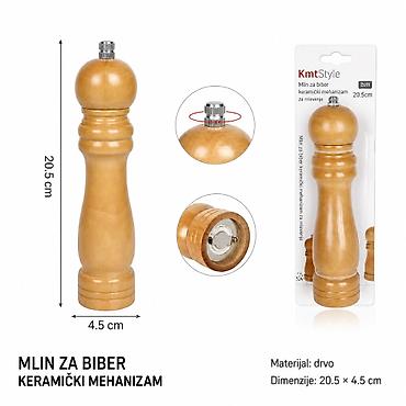 KMT Mlin za biber u boji drveta 2407092 - Brend: Kmt Style - Tip