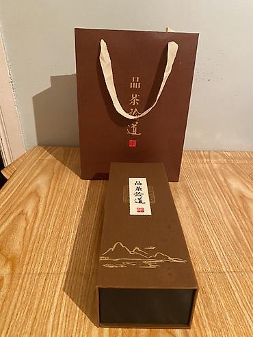 çaylar: Çin Qara Çayı – hədiyyə qutusu - Elegant, möhkəm karton hədiyyə — 6