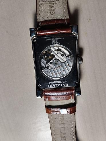 Аксессуары: Bvlgari Rettangolo Automatic — швейцарские наручные часы с — 2