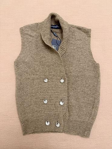 жилет альпака: Жилет женский, Cashmere House Yak wool, размер M. Сделано в Монголии — 1