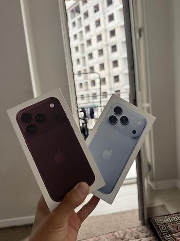 IPhone 18 Pro, Новый, 256 ГБ, Бордовый, Кабель, Коробка, 100 %