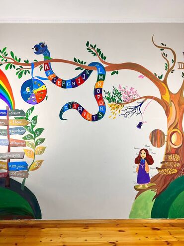 Другие услуги: Оформление декорации стен, разрисовки окон, Группа художников — 22