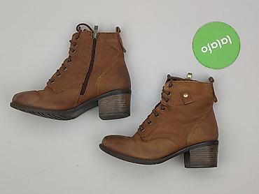 deichmann czerwone botki: Botki damskie, rozmiar 37 — 4