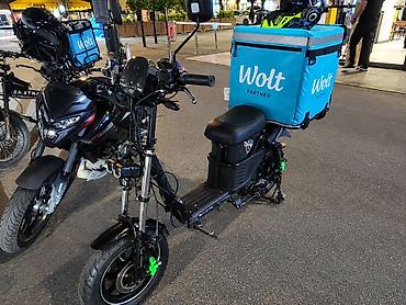 debilqe: Elektrik çatdırılma skuteri – Wolt Partner termoboksu ilə Məhsul — 4