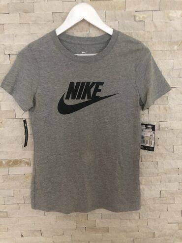 duzina majice cm: Nike, XS (EU 34), Pamuk, bоја - Siva