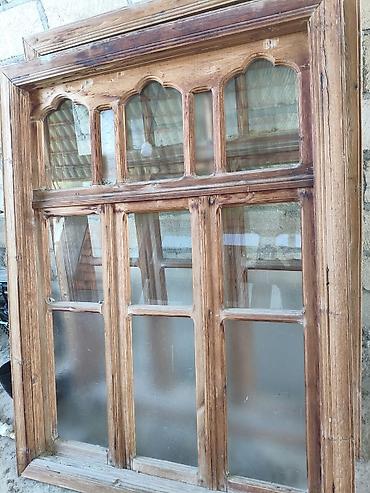 Otaq qapıları: Taxta qapı dəsti - Material: təbii ağac (klassik panelli dizayn — 9