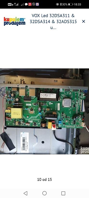 Aksesoari za TV i video: Na prodaju delovi za VOX LED televizore. **Delovi za model VOX Led — 11