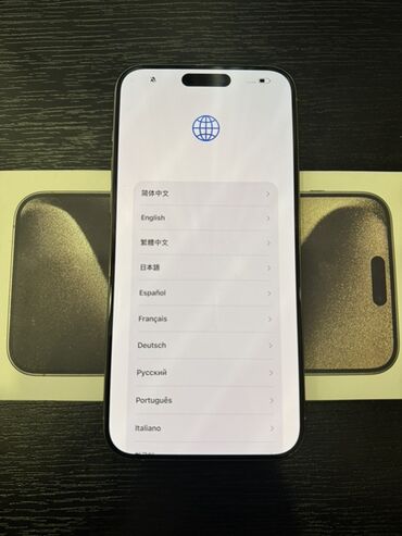 купить айфон 6с бу: IPhone 15 Pro Max, Колдонулган, 512 ГБ, Natural Titanium, Куту, 86 %