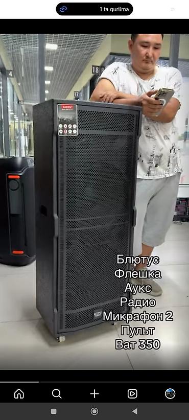 macbook pro m4: Портативная акустическая система COV на колесах - Мощность: 350 Вт - — 1
