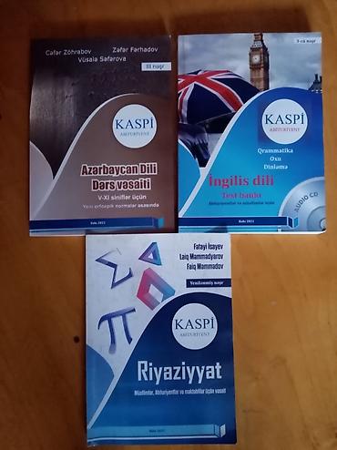 Testlər: Hazırlaşan abituriyentlər üçün hər cür kitab mövcuddur. Qiymətini — 4