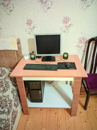 Чайники: I5-2310 Prosessor 6 GB Ram Stol + Ses ucaldanlar + Klaviatura + Mouse