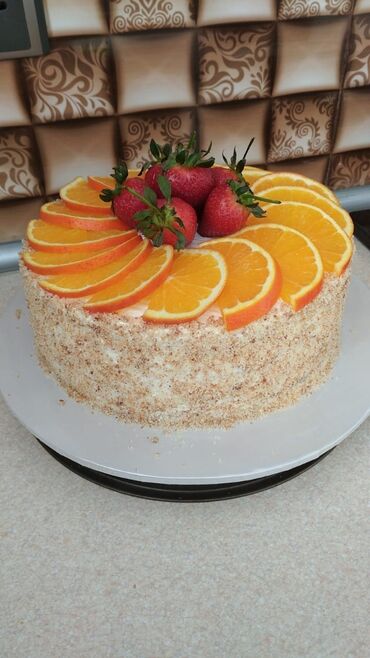 ad gunu tortlari instagram: Ballı meyvəli tort 1kg 15₼