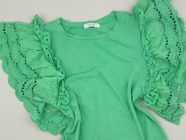 bluzki sweterkowa z krótkim rękawem: Solar, Bluzka damska, rozmiar S