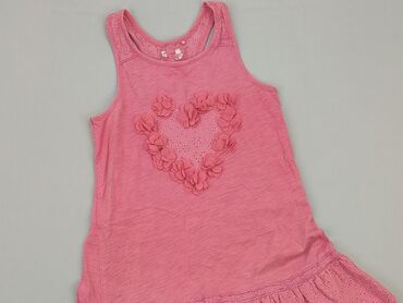 sinsay sukienka rozowa: Dress, Tu, 9 years, 128-134 cm, condition - Good