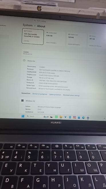 ipohone 14: Huawei MateBook D14 noutbuku - Model: Huawei MateBook D14 (14") - — 1