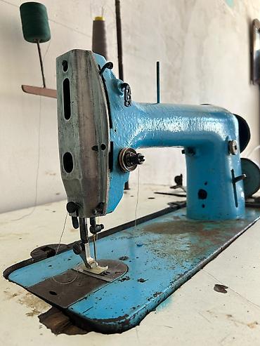 mawin ucun kondisioner: Sənaye tikiş maşını – stolüstü komplekt - Gövdə: ağır metal, mavi — 3
