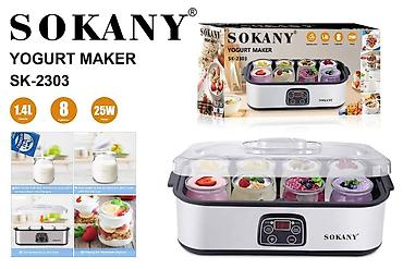Йогуртницы: Йогуртница SOKANY SK-2303 - Электрическая йогуртница для домашнего — 2